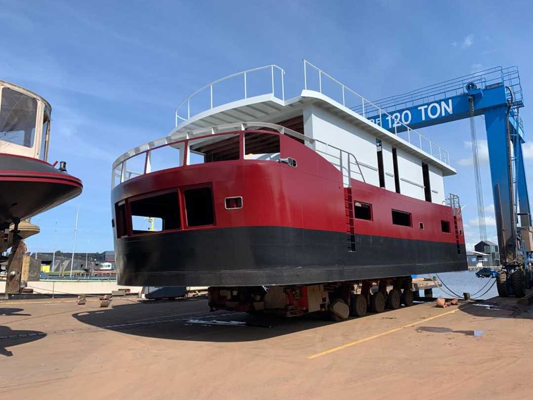 Luxe woonboot